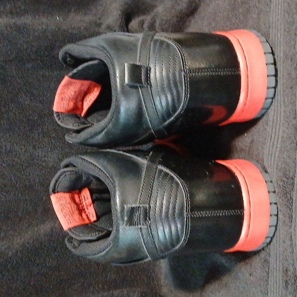Nike Dunk High Premium ,Hot Lava,Rec Splatter,Black Bred (2009) Mens Size-12 - Picture 5 of 12